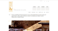 Desktop Screenshot of crete-homes.com