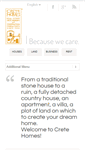 Mobile Screenshot of crete-homes.com